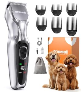 oneisall Dog Clippers for Grooming Thick Hair