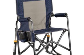 GCI Outdoor Stowaway Rocker – Navy Topo