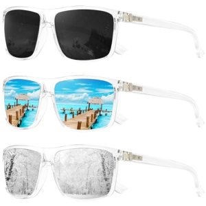 KALIYADI Polarized Sunglasses for Men and Women