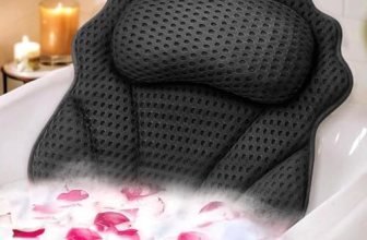 Bath Pillow RUVINCE Ergonomic Luxury Bathtub Pillow with Head