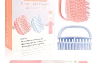 DUAIU Hair Oil Applicator with 2PCS Scalp Massager