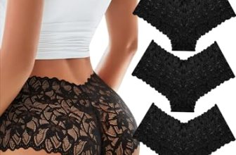 READY TO LOVE Sexy Women’s Underwear Lace Shorts V Waist Breathable Cheeky Panti