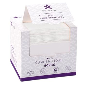 Serenorch Disposable Face Towels (50 Count)