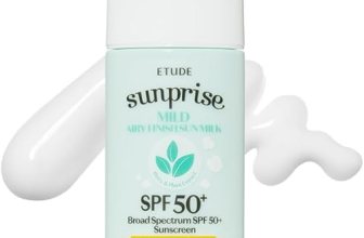 ETUDE Sunprise Sunscreen Mild Sun Milk SPF 50+ / PA++++ (55ml) | Sebum-free