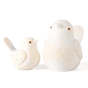 Biobasedon Resin Bird Statues Home Decor