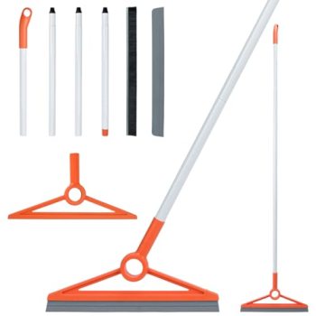 MAVRIZ Air Broom with Removable Rubber Strip and Broom Bristle