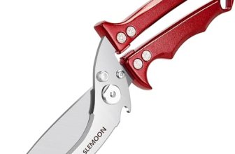 SLEMOON Heavy Duty Poultry Shears Meat Cutting Dishwasher Safe and Food Stainles