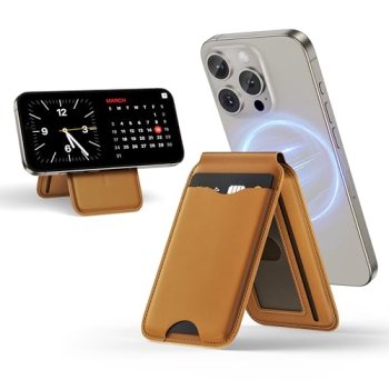 LULULOOK Magnetic Wallet Stand for iPhone