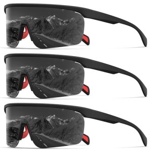 KALIYADI Mens-Sunglasses Polarized Sports Sunglasses-Men: Running Sun glasses Me