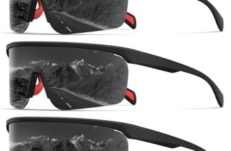 KALIYADI Mens-Sunglasses Polarized Sports Sunglasses-Men: Running Sun glasses Me