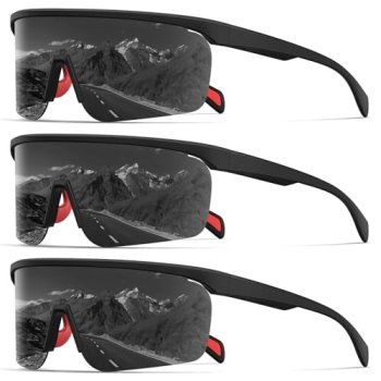 KALIYADI Mens-Sunglasses Polarized Sports Sunglasses-Men: Running Sun glasses Me