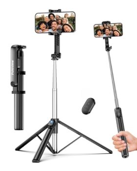 Fuloview 67” Selfie Stick Tripod for iPhone