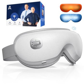 BOB AND BRAD Zero Pro Ultra-Quiet Eye Massager with Heat and Cooling