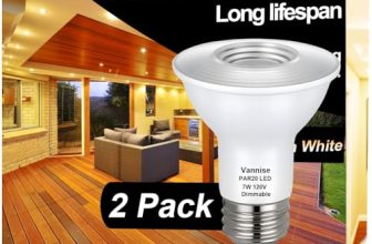 Vannise PAR20 LED Bulbs 3000K Warm White