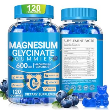 Magnesium Glycinate Gummies 600mg