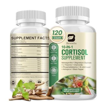 B BEWORTHS Cortisol Supplements for Women Men