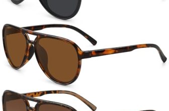 STORYCOAST Polarized Aviator Sunglasses for Men Women Classic Retro Aviators Spo