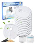 Cunina 12 PACK Cat Fountain Filter Replacement