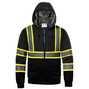 DPSAFETY High visibility Hoodie for Men