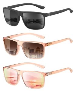 KALIYADI Womens-Sunglasses Polarized Sunglasses Womens: Retro Trendy Sun Glasses