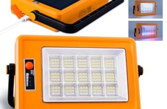 Multifunction Rechargeable Work Light 150W Solar Magnetic 135 LED Portable Flood