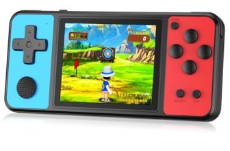 KAVOYI 32 Bit Handheld Games for Kids Built-in 139 Retro Video Games