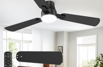Ceiling Fans with Lights and Remote