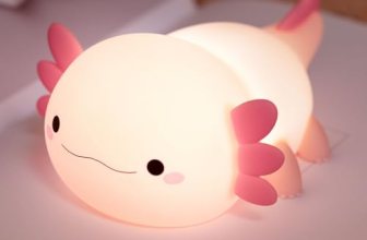 Axolotl Night Light for Kids,Cute Axolotl lamp Gifts Rechargeable light Table La