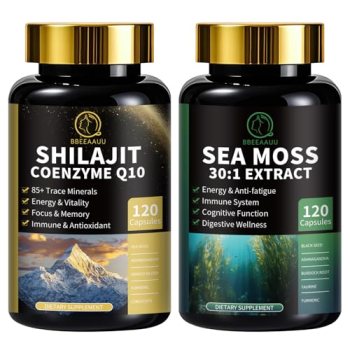 Shilajit for Men, Sea Moss and Shilajit Bundle
