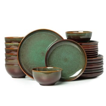 Pokini 24 Piece Dinnerware Sets for 8