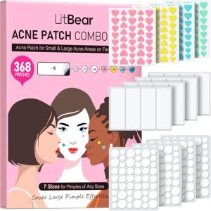 LitBear 3 IN 1 Pimple Patches for Face