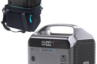 DARAN Portable Power Station, 288Wh LiFePO4 Battery