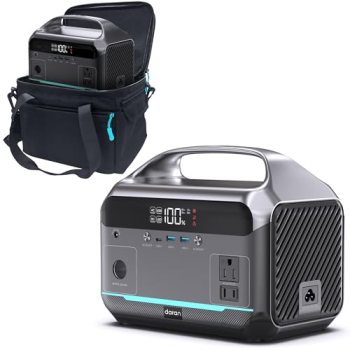 DARAN Portable Power Station, 288Wh LiFePO4 Battery