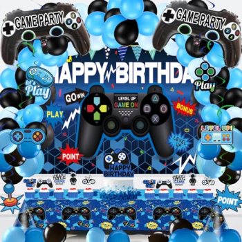 Video Game Party Decorations Set