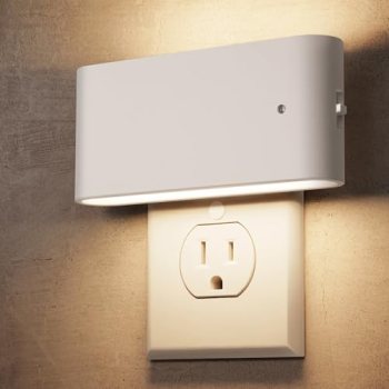 L LOHAS LED Night Light, 2 Pack Dimmable Modern LED Night Lights Plug into Wall
