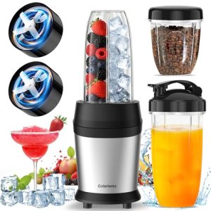 Colarlemo 12-Piece Smoothie Blender Maker 25