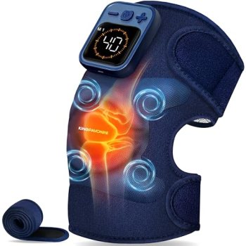 KingPavonini Cordless Knee Massager for Pain Relief