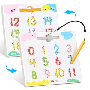 JoyCat Double-Sided Magnetic Number Tracing Board