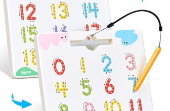 JoyCat Double-Sided Magnetic Number Tracing Board