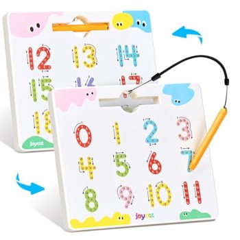 JoyCat Double-Sided Magnetic Number Tracing Board