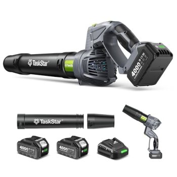Taskstar Leaf Blower Cordless, Swivel Head Design