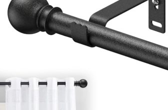 Small Window Curtain Rod 28 to 44 Inch