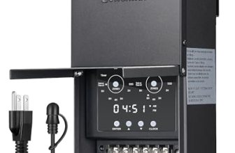 DEWENWILS 300W Low Voltage Landscape Transformer with 2 Zones