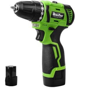 16.8V Cordless Drill, DEGLASERS Electric Power Drill with Battery and Charger