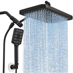 Rain Shower Head with Handheld Spray Combo Set