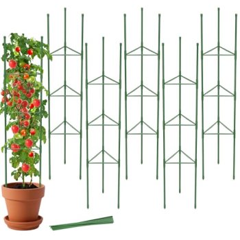 MYMULIKE 6 Pack Tomato Cages for Garden