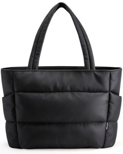 HOTOR Puffer Tote Bag for Women
