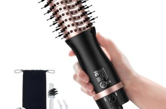 slopehill Mini Travel Dual Voltage Hair Dryer Brush