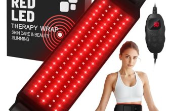 Red Light Heating for Body: RAYOCON 5 Light Levels Light Heat Belt Wrap for Back