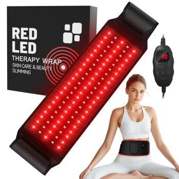 Red Light Heating for Body: RAYOCON 5 Light Levels Light Heat Belt Wrap for Back